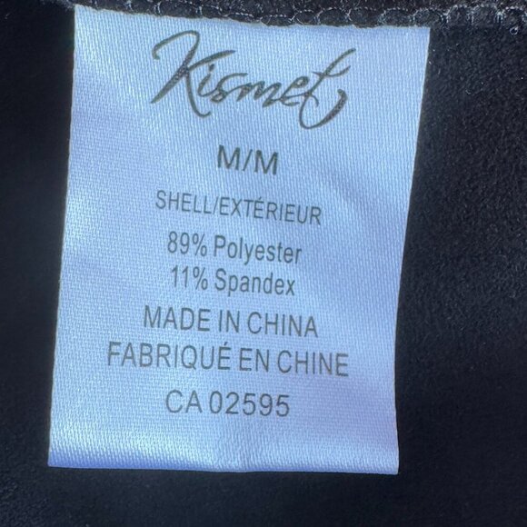 Kismet Black Waterfall Faux Suede Blazer Jacket - Picture 7 of 8